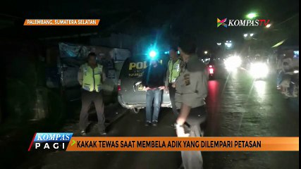 Kakak Tewas saat Bela Adik yang Dilempari Petasan