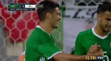 2 - 0 Raúl Jiménez Goal HD - Mexico 2-0 Ireland 02.06.2017
