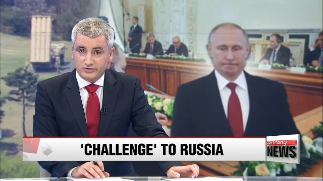 President Putin says U.S. anti-missile systems are a challenge to Russia