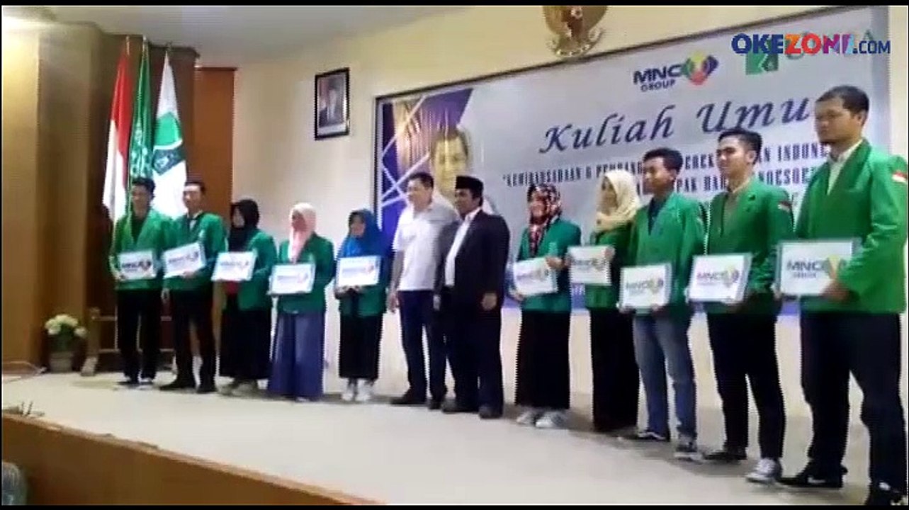 Beri Kuliah umum di Kampus Unira, Hary Tanoe Disambut Antusias