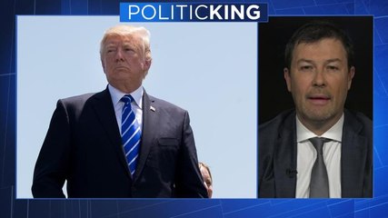 Staggered by controversy, Trump heads overseas