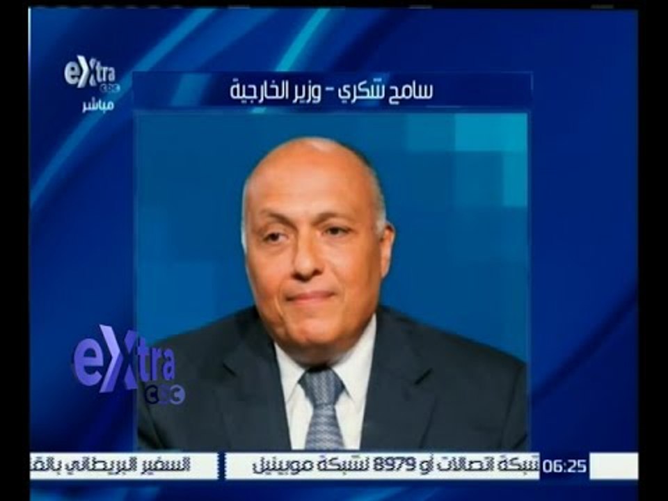 #غرفة_الأخبار | شكري يؤكد تطابق الرؤى بين مصر والجزائر فيما يتعلق بالحل السياسي للأزمة الليبية