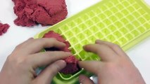 Kinetic Sand Cake Baby Doll Bath Time Learn Colors Play awsDoh Toy Surprise Eggs