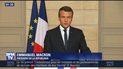Accord de Paris: retrouvez le discours en anglais d'Emmanuel Macron, sans traducteur