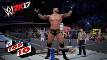 Excruciating Extreme Moves - WWE 2K17 Top 10