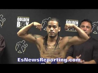 Diego De La Hoya READY to PROVE himself! COMPLETE card weigh in