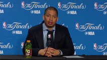 【NBA】Tyronn Lue Postgame Interview Cavaliers vs Warriors Game 1 June 1 2017 2017 NBA Finals