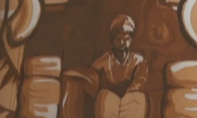 Membuat Karya Lukisan Ciamik dari Selotip