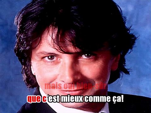 Hervé Vilard - C'est mieux comme ça KARAOKE / INSTRUMENTAL