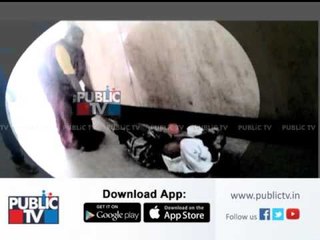 Wife drags her husband on floor as Hospital staff refused to give wheelchair