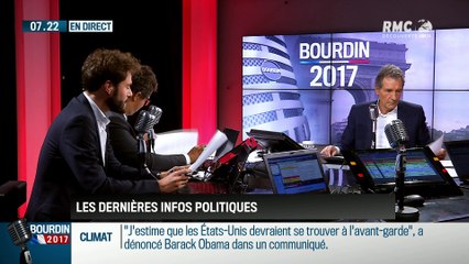 QG Bourdin 2017 : Accord de Paris sur le climat : Macron donne une leçon à Trump - 02/06