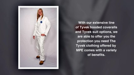 Disposable Tyvek Coveralls by MPE