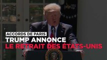 Trump annonce le retrait des Etats-Unis de l'accord de Paris