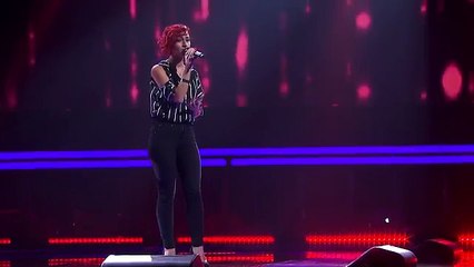 Jasmin Jade Nasser sings  Almost Is Never Enough    The Voice Australia 2016