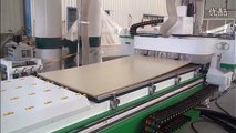 Roctech CNC Router automatic loading and unloading