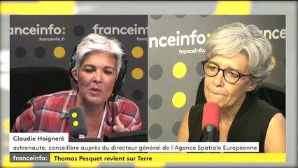 Claudie Haigneré souhaite à Thomas Pesquet un "atterrissage en douceur"