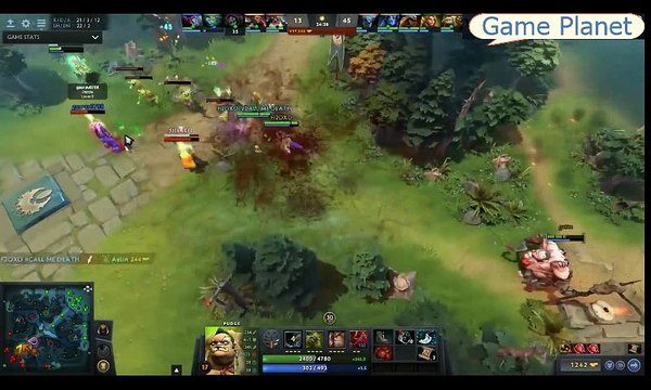 Epic PUDGE Game by Dendi | Still The best Pudge Player | Dota 2 7.06 Dendi Highlights