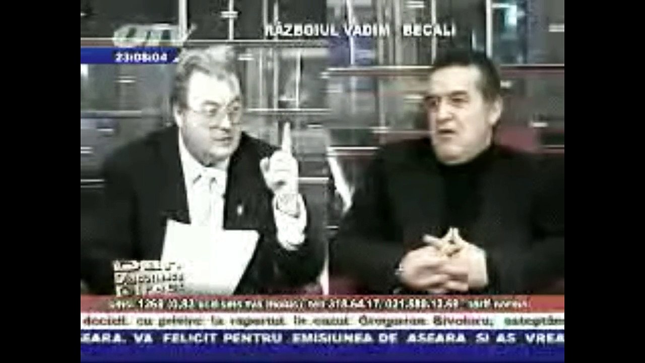 Vadim Tudor-BECALI E UN RAHAT CU OCHI!