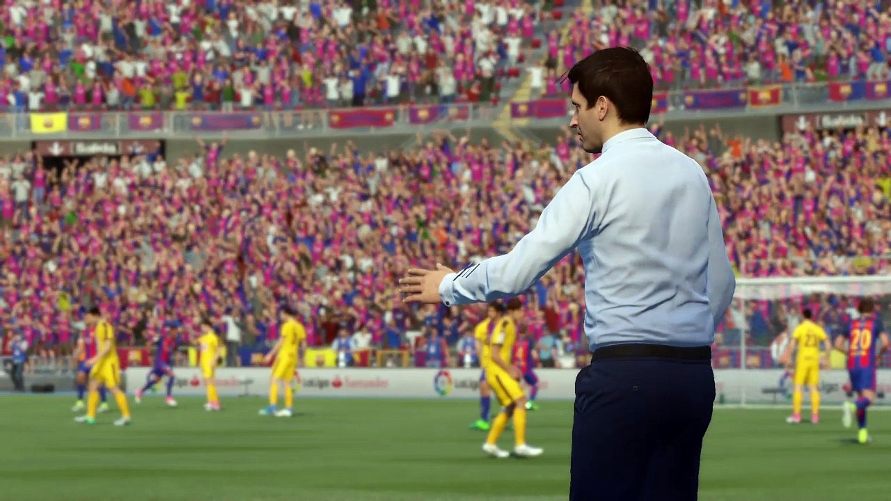 FIFA 17 PS4 1080p HD Campeones FCBarcelona LaLiga Santander