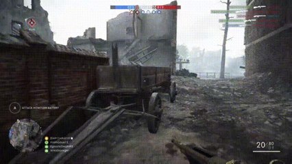 Battlefield 1: Frustrating that the patches focus on fixing things that are mostly fine when things like this still happen. A good 3-second delay on this spawn.