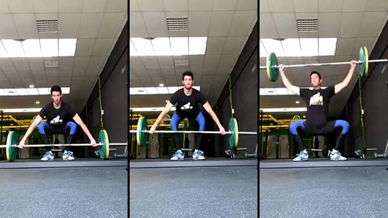 Régis fait du sport..