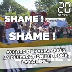 Accord de Paris: Après la déclaration de Trump, la colère...