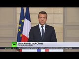 'Mistake both for US and the planet' - Macron on Trump's withdrawal from Paris climate change deal