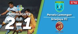 Highlight Liga 1 - Persela Lamongan vs Sriwijaya FC (2-1)