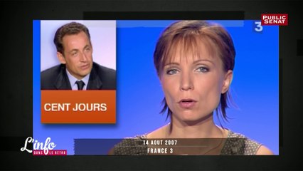 2007 Nicolas Sarkozy réforme au pas de course