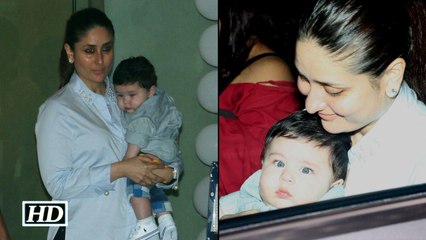 Cuteness Overloaded : ‘Nawab’ Taimur with Mom Kareena