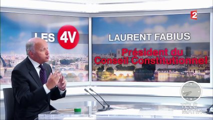 Pour Laurent Fabius, Donald Trump commet "une erreur majeure"