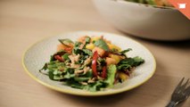 Cookette: Thai salad with salmon, mango and papaya