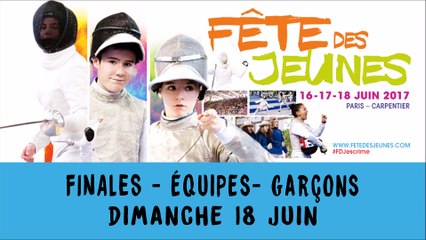 FDJ - Finale des épreuves par équipes - Garçons