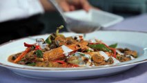 Les ateliers des chefs: Recette Millefeuille d'aubergines, facile et pas cher