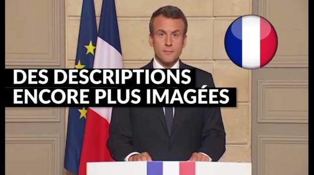 Plus rapide, moins précis, aussi catchy : en anglais et en français, les discours d'Emmanuel Macron n'étaient pas les mêmes
