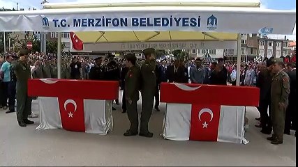 Amasyalı Şehitler Son Yolculuğuna Uğurlanıyor