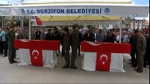 Amasyalı Şehitler Son Yolculuğuna Uğurlanıyor