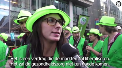 Ze waren met duizenden, de jongeren die in Brussel betoogden tegen TTIP​ en CETA. Maar waarom?