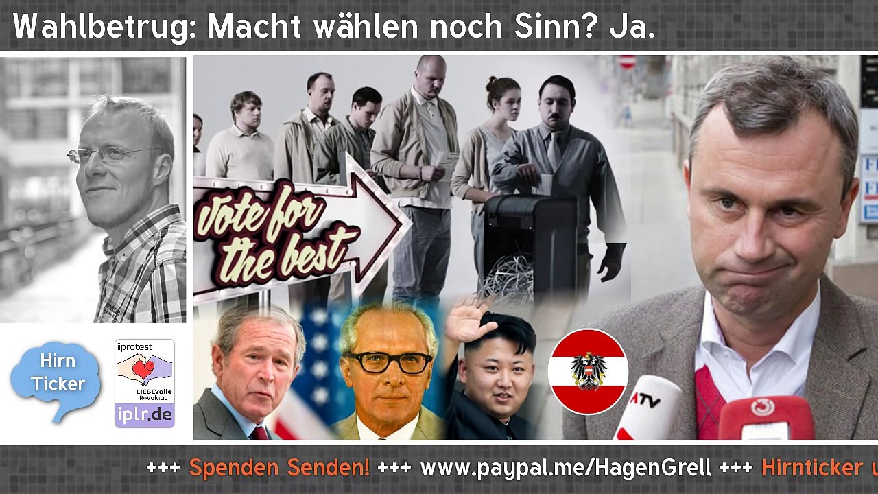 58 - Wahlbetrug. Macht Wählen noch Sinn Ja.