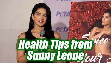 Sunny Leone shares HEALTH TIPS | सनी ने बताए VEGETARIAN होने के फायदे | Boldsky