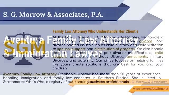 Aventura Family Law Attorney & Immigration Lawyer