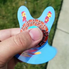 Fidget Spinner do Marios Bros, o melhor - by @apyrodesign