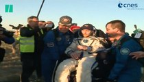 Les images du retour sur terre de Thomas Pesquet