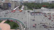 Taksim Meydanı Ağaçlandırma Çalışmaları Tamamlandı