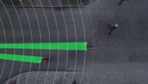 Volvo Pedestrian and Cyclist Detection with full auto brake