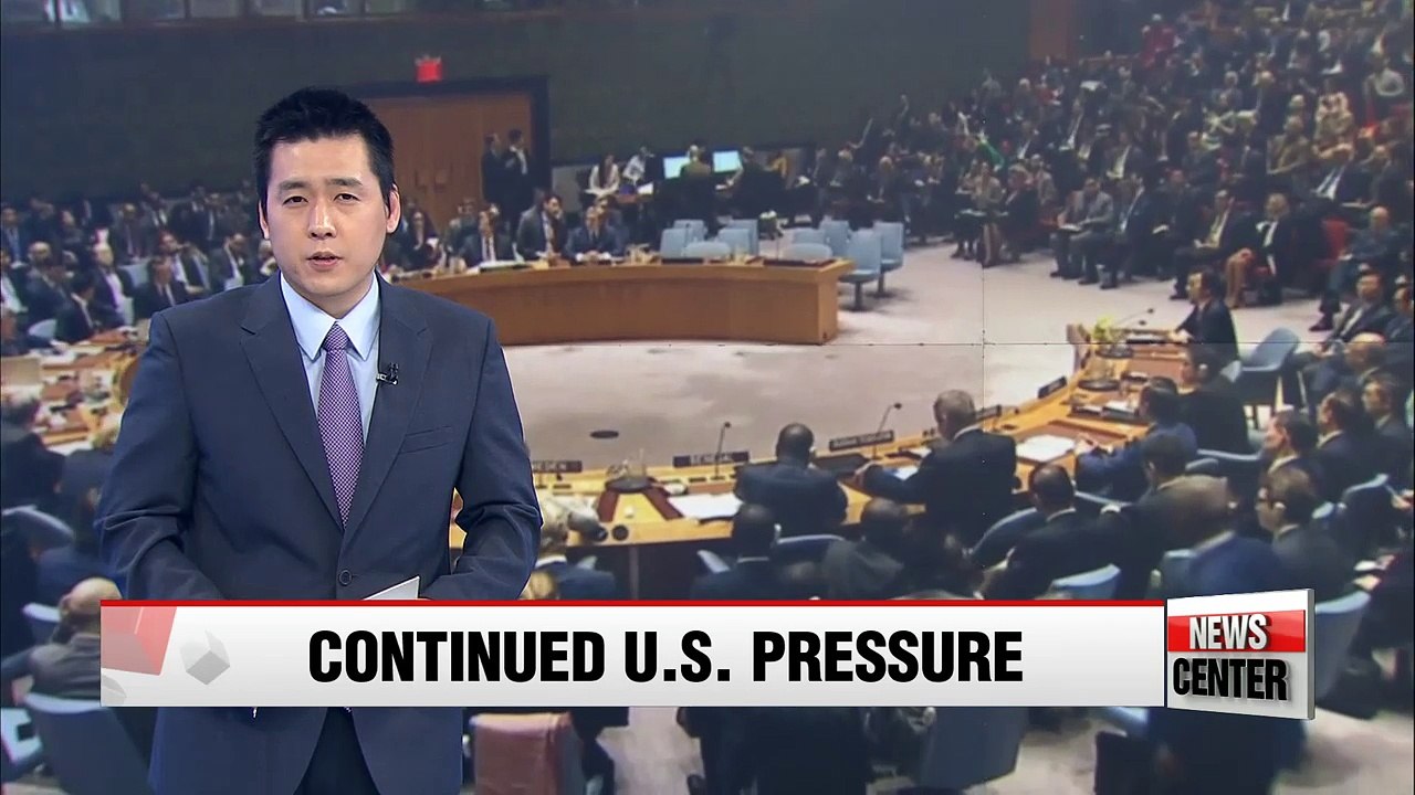 U.S. keeps pressure on North Korea, adding new sanctions and drafting new UN resolution