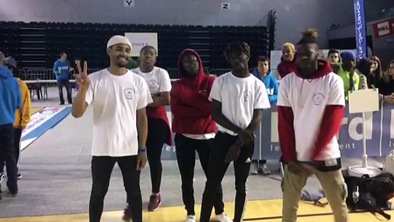 Finale lycée  pour la 3eme place,chpt de France UNSS hip-hop