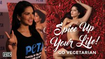 Spicy, Hot Sunny Leone for PETA