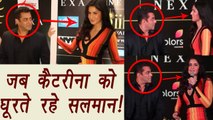 Salman Khan kept STARING at Katrina Kaif during IIFA Press Conference | FilmiBeat