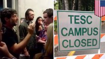 Evergreen State College shut down by threat to campus